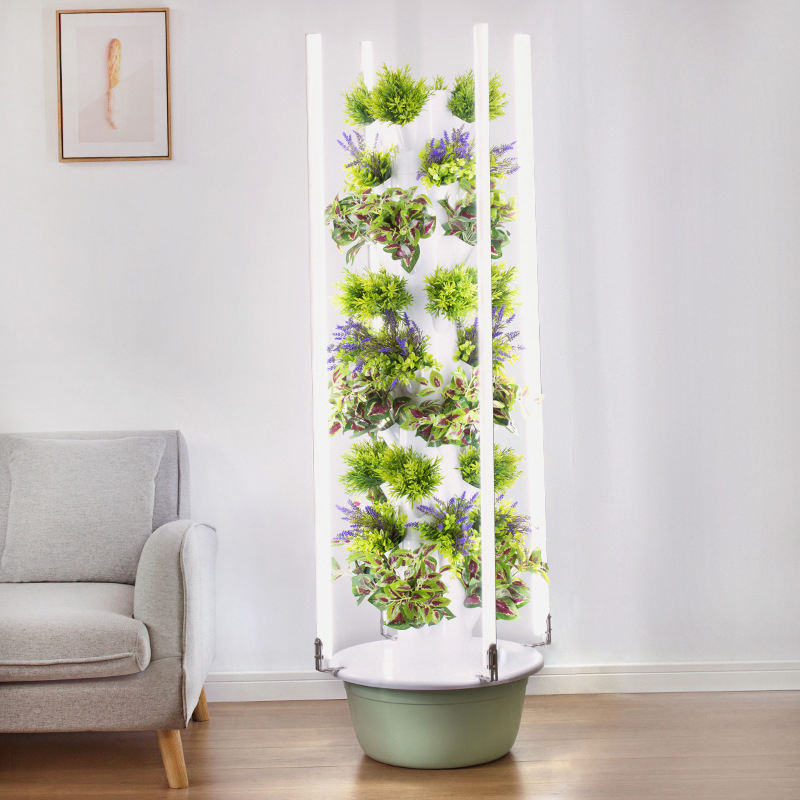 Plant Pot - مع Led تنمو ضوء شجرة الفضاء