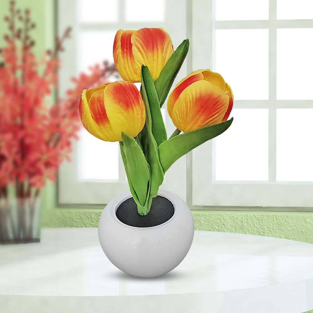مصباح طاولة على شكل نبتة مزروع - مراجعة Plant Pot وسعره