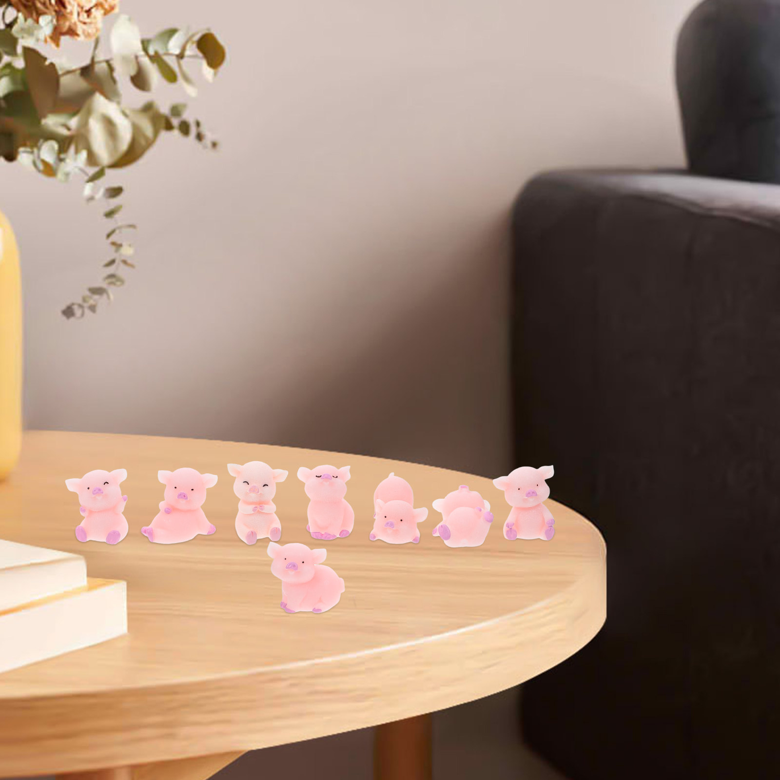 24 قطعة من دمى الحيوانات الصغي - مراجعة Succulent Set وسعره