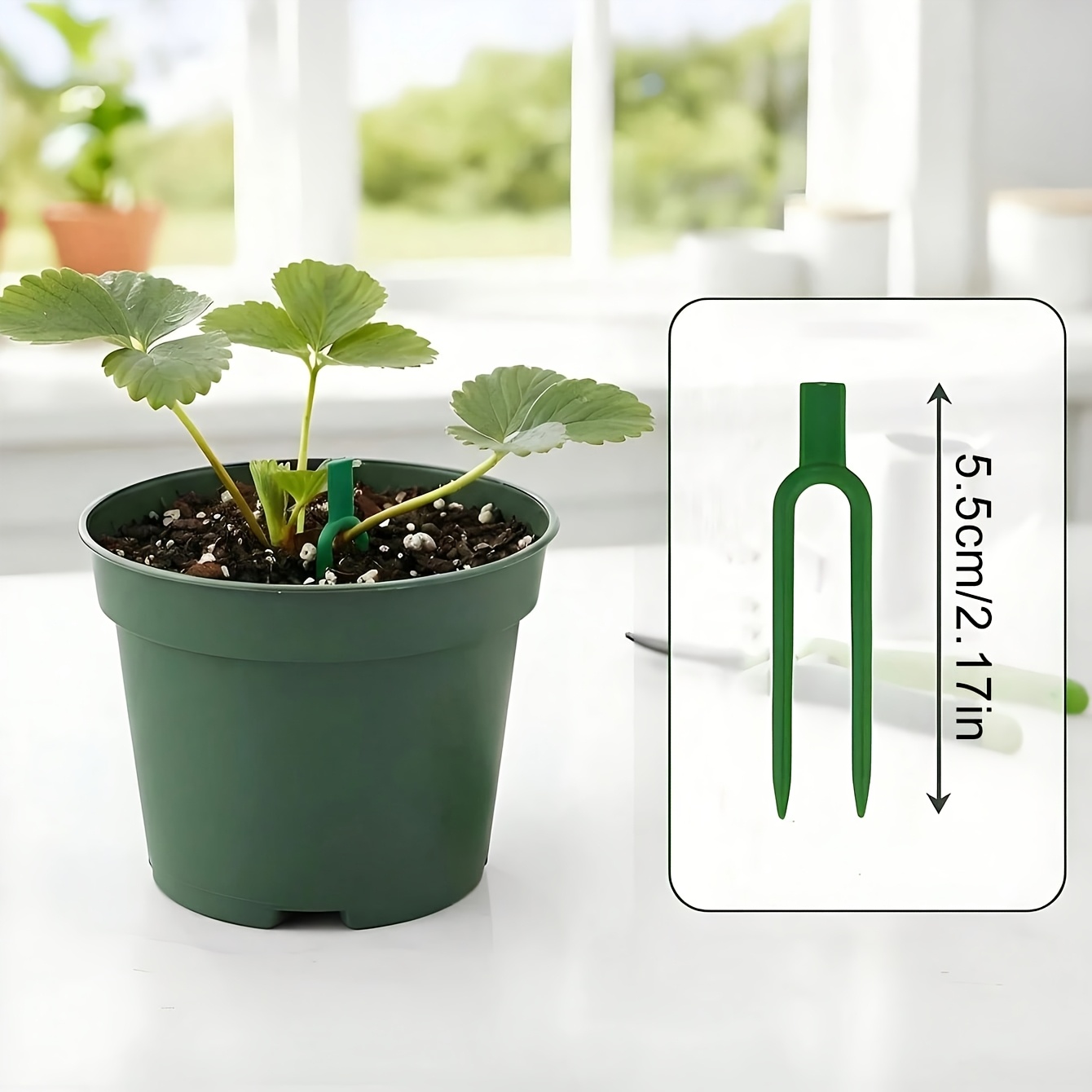 30/20/5 قطعة من مشابك الحدائق  - مراجعة Plant Support Stake وسعره