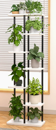 رف متعدد الطبقات من المعدن وال - مراجعة Plant Pot وسعره