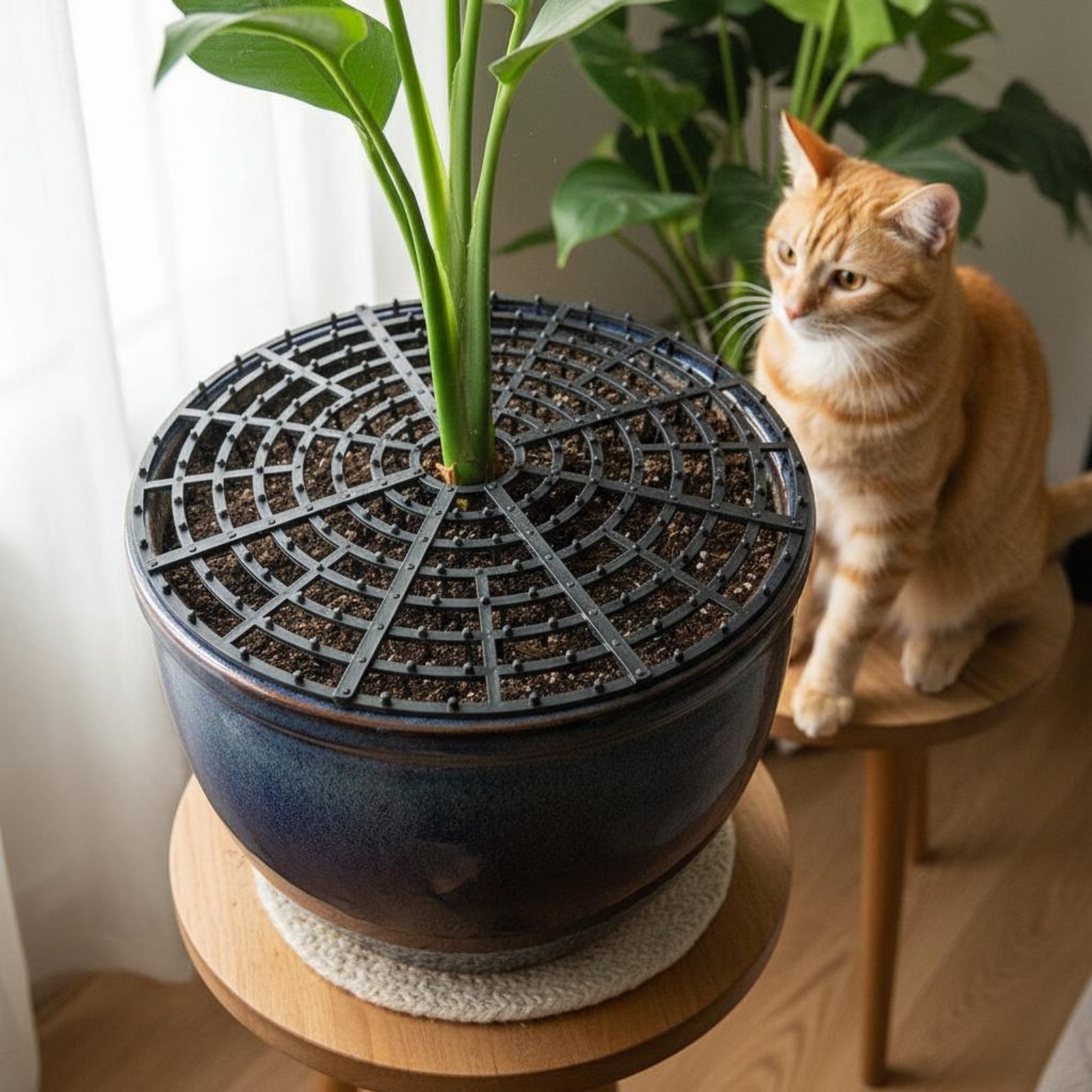 غطاء تربة وعاء النباتات المقاو - مراجعة The Plant Parent وسعره