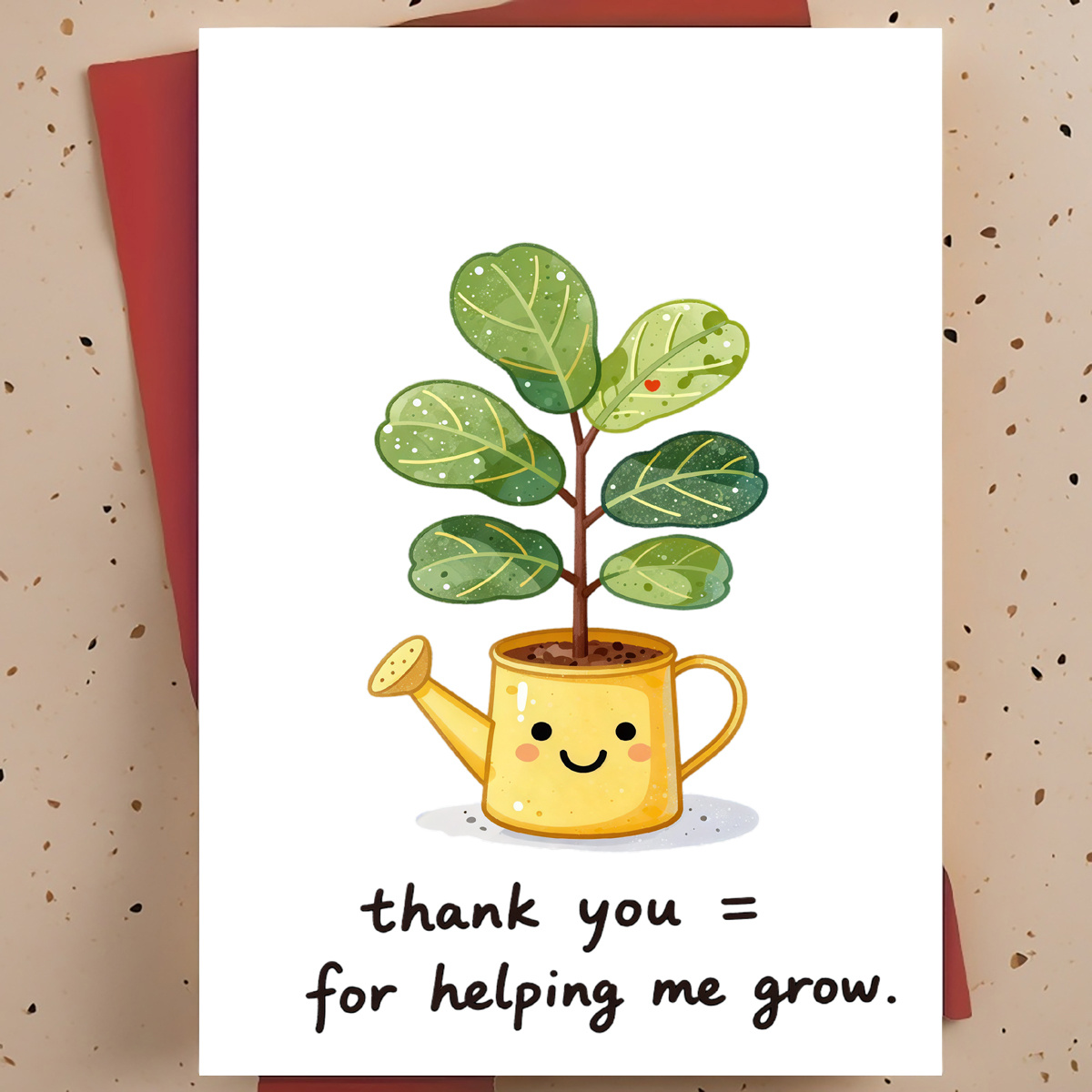بطاقة شكر حلوة ودافئة للمعلمين - مراجعة The Plant Parent وسعره