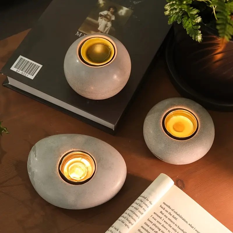 Tealight شمعة حامل الراتنج قال - مراجعة Terracotta Pot وسعره