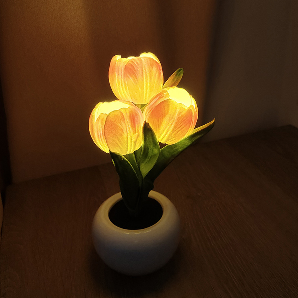 مصباح طاولة على شكل نبتة مزروع - مراجعة Plant Pot وسعره